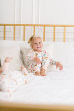 Load image into Gallery viewer, 2 Piece Kids Bamboo Pajama Set in Turkey Time