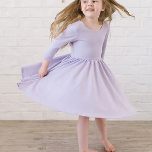 Emile Dress in Lavender 