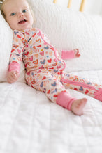 Load image into Gallery viewer, Baby Pajama in Heart Felt