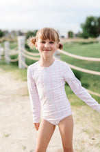 Load image into Gallery viewer, Lyanna Swim in Pink Picnic  | UPF 50