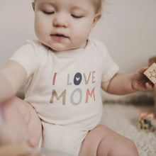 Load image into Gallery viewer, organic bodysuit | love mom