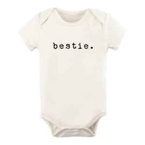 "bestie" organic baby bodysuit