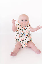 Load image into Gallery viewer, Betsy Romper in Toucan Play
