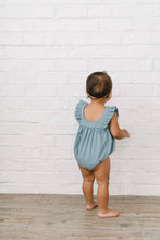Load image into Gallery viewer, Amelia Romper in Dusty Blue
