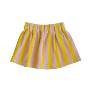 Evie Skirt, Golden Stripe