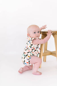 Betsy Romper in Toucan Play