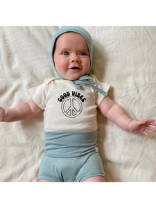 Good Vibes Organic Baby Bodysuit