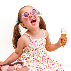 Camila Dress in Ice Cream Scoop