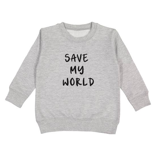 Save My World Pullover